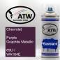 Preview: Chevrolet, Purple Graphite Metallic, 89U / WA164E: 400ml Sprühdose, von ATW Autoteile West.